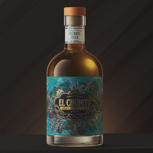 Design vincitore del contest "Aesthetic Liquor Bottle Design needed!"