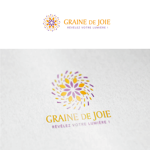 "Graine de Joie" winning Logo design