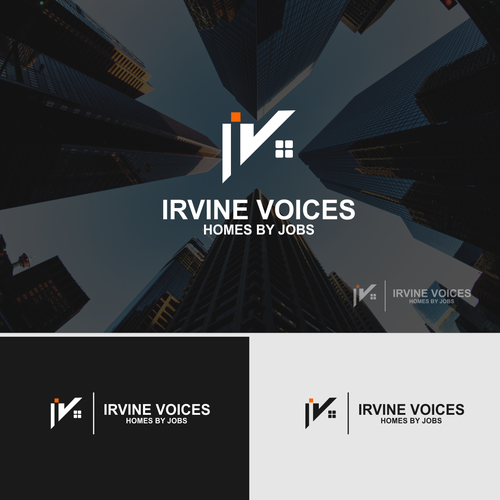 Irvine Voices - Homes for Jobs Logo Diseño de budi_wj