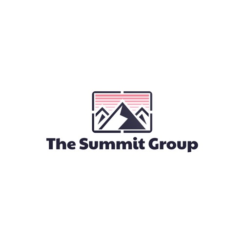 The Summit Group - A logo for the company and professional athletes Design by Vic People Studio