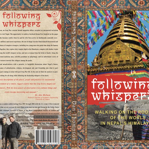Design an exotic,  Nepal-themed travel book cover  Design von luculu