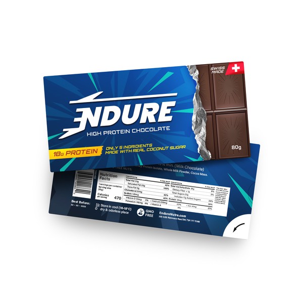 Design by Triydisono17 titled "Endure Protein Chocolate"