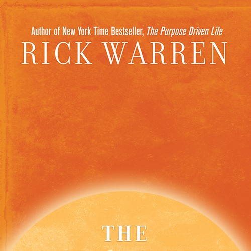 Design Rick Warren's New Book Cover Design by Xavier Fajardo