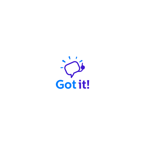 Logo design for "got it!", a top 10 app in App Store! Design réalisé par mark992