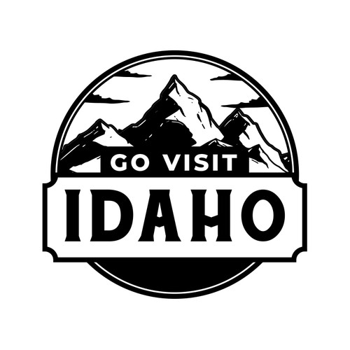 Go Visit Idaho Logo Design Design réalisé par Seravee⚙️