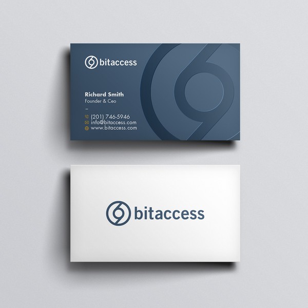 Design by SahaSrabon titled "Business Card"