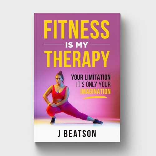 Unique and eye catchy fitness book for women that promotes success Diseño de aksaramantra