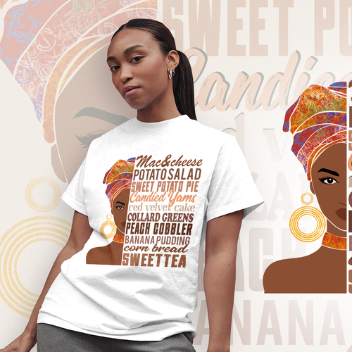 Soul Food/Foodie Themed T-Shirt Designs Design von MaryRay