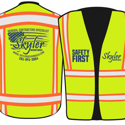 Safety Vest Design Design by joelesse