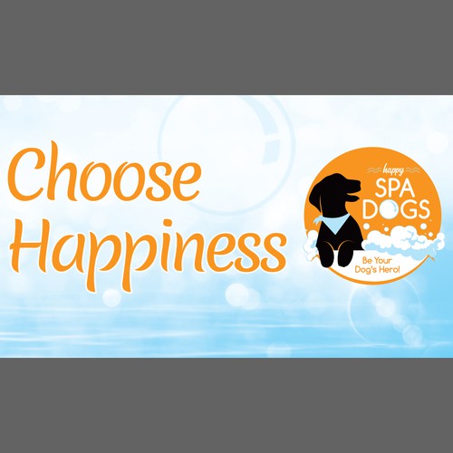 Choose Happiness Banner Design Design by √Pro Designer»