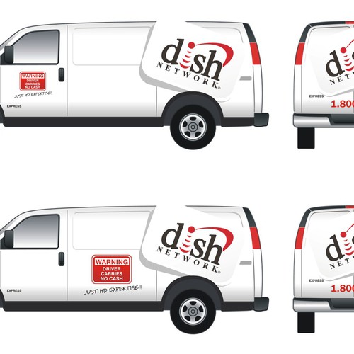 V&S 002 ~ REDESIGN THE DISH NETWORK INSTALLATION FLEET デザイン by id-scribe