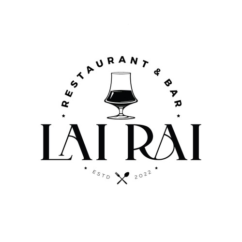 Design an approachable logo for a Vietnamese American fusion restaurant and bar - Lai Rai Design by Ruve