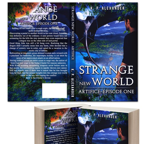 Design di Fantasy Novel "Artifice: Episode One" needs a new cover design! di Bandrei