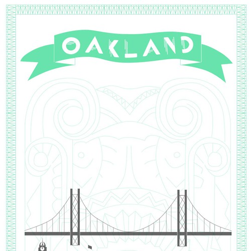 Community Contest: Create a great poster for 99designs' new Oakland office (MULTIPLE WINNERS!) Réalisé par candid project