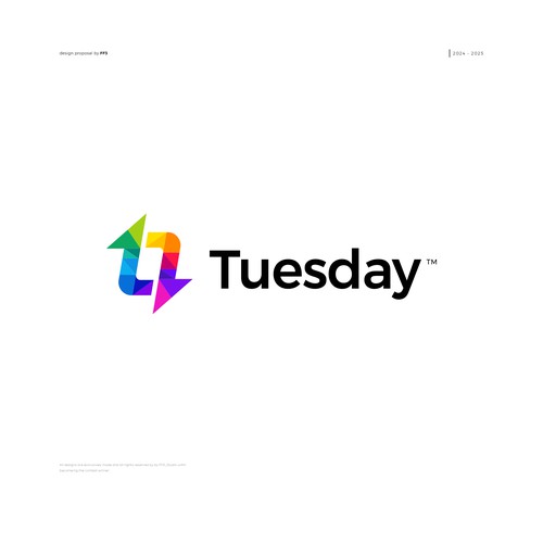 Design a logo for "Tuesday" Design by FF3 ˢᵗᵘᵈⁱᵒ