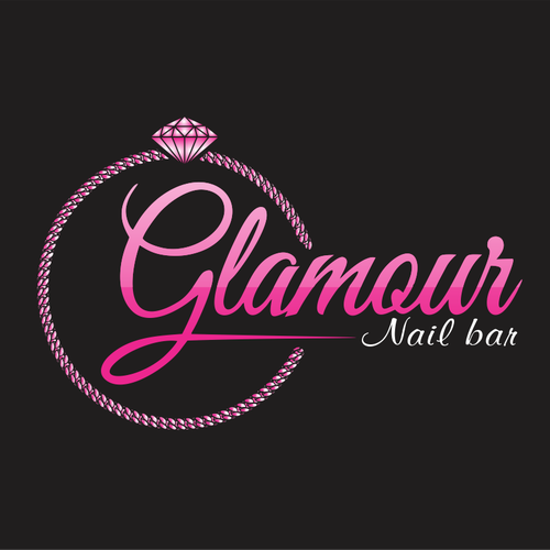 Glamour Logo Logo Design Nails Logo