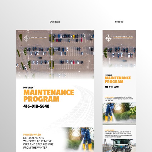 pavement maintenance Design by Oport Store