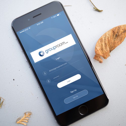 Create a simple and awesome splash screen for GroupRoom! Design by Sunriser