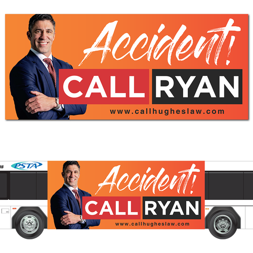 Bus Ad for Lawyer - Need diff styles Design réalisé par TypeF Design