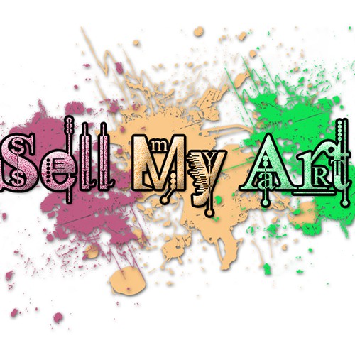 Sell my ART!!! logo design Design réalisé par Mich'Del