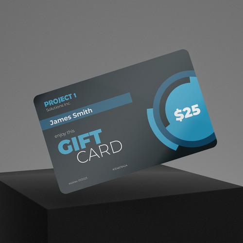 Universal Gift Card (for many merchants) Design by Emily Grace Graphic Design