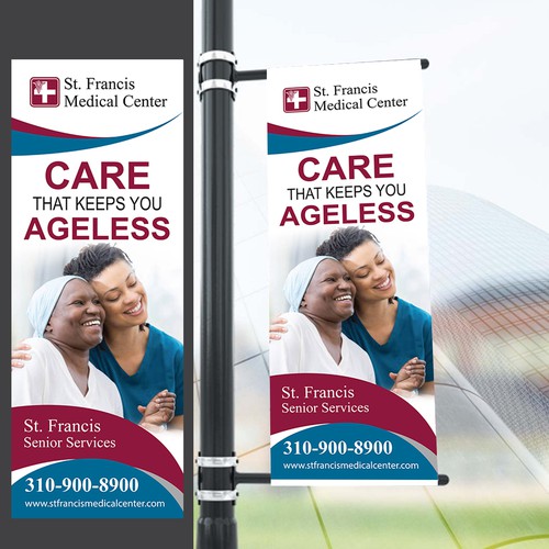 Design a banner that attracts older adults & families to use our specialized senior care & services Design réalisé par Saqi.KTS