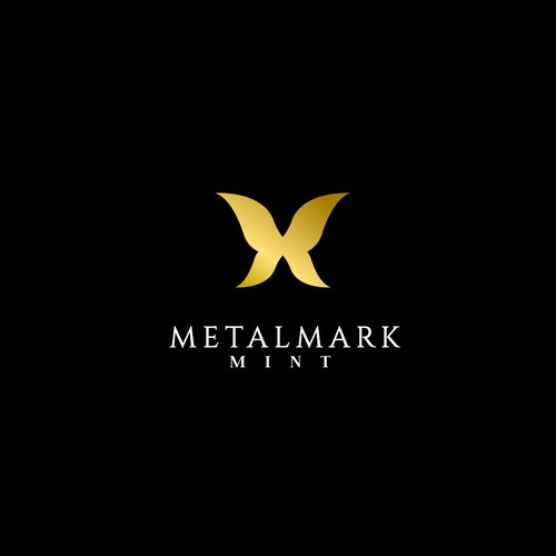 Design METALMARK MINT - Precious Metal Art por LOGStudio