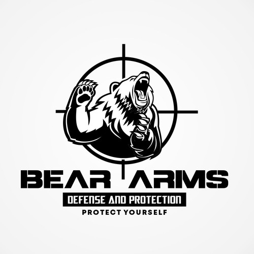 Designs Bear Arms Defense Logo design contest