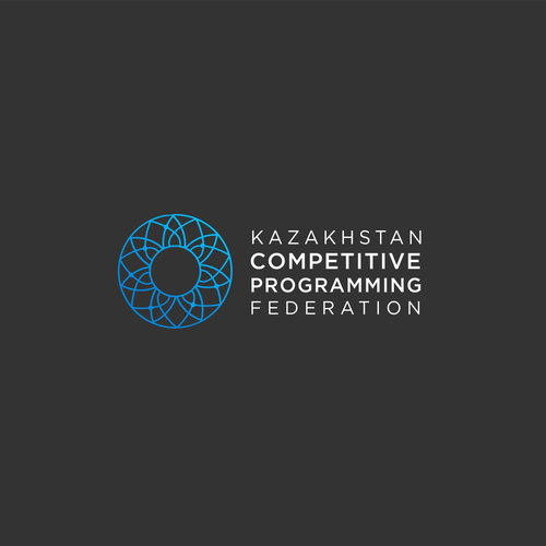 Logo for the Kazakhstan Competitive Programming Federation Design by Dmitri Cezaro