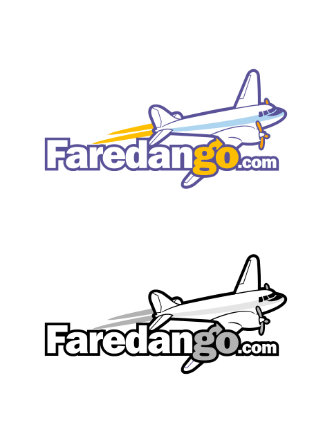 Courier logo with the title 'Faredango.com '