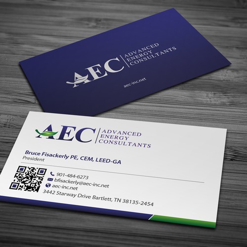 AEC Business Card Design by AYG design