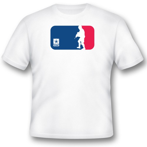 Help Major League Armed Forces with a new t-shirt design Diseño de Aleksandar K.