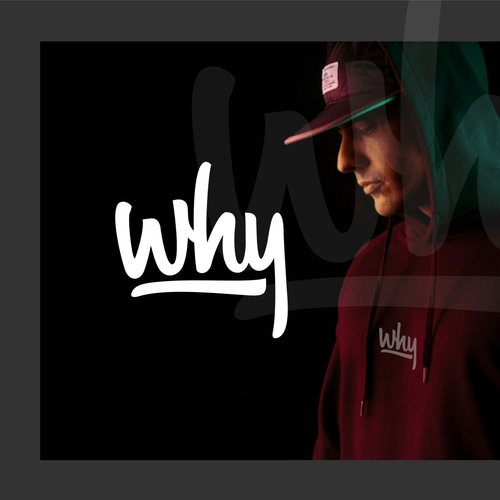 Clean simple logo needed to explain "why" for my clothing brand. Design réalisé par pantess art