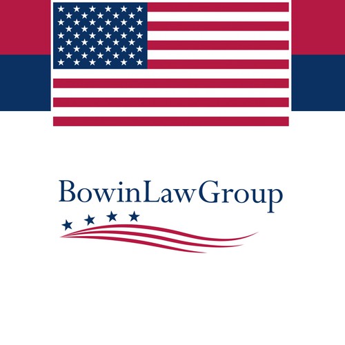 Patriotic logo for law firm Design by TW.Designs