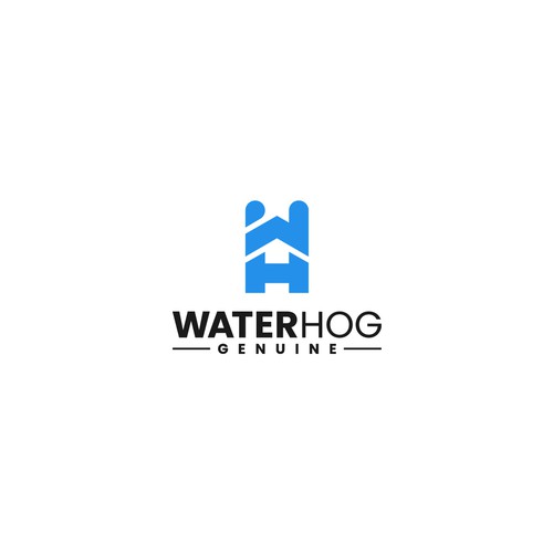 WaterHog Logo Design by _barna