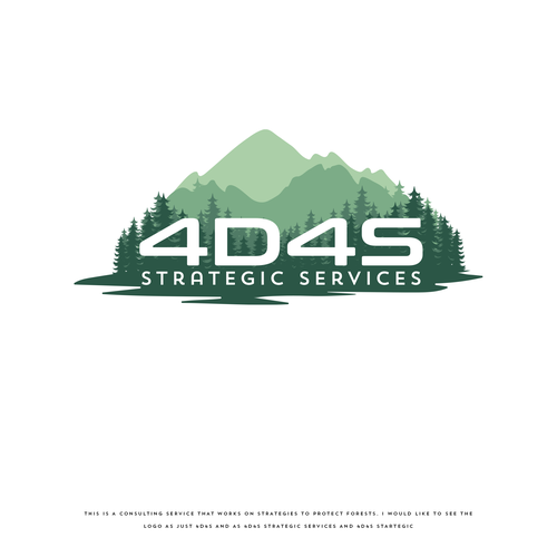 Logo needed to help protect the world's forests! Design by M E L O