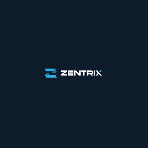 Logo for IT Company called Zentrix Réalisé par Kreyto