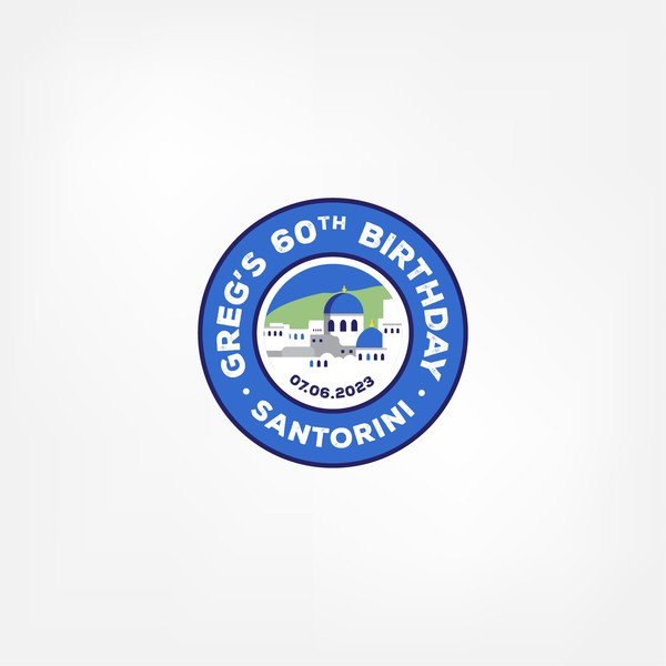 Logo for a birthday anniversary