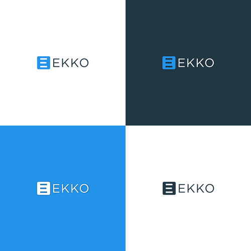 SIMPLE LOGO - ekko Letters then dm after Design by tanambuku.std