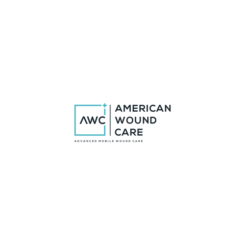 Clean logo for mobile wound care center Design by kick®