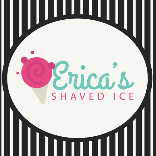 Create a striking Shaved Ice Illustration for Erica's Shaved Ice | Logo ...