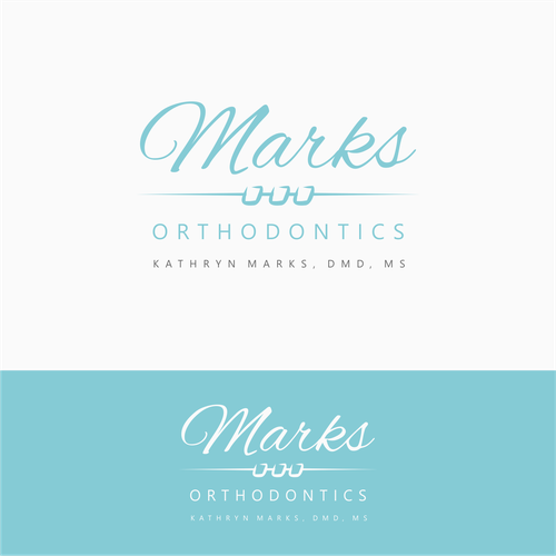 Create an artistic logo for an orthodontic office that is different