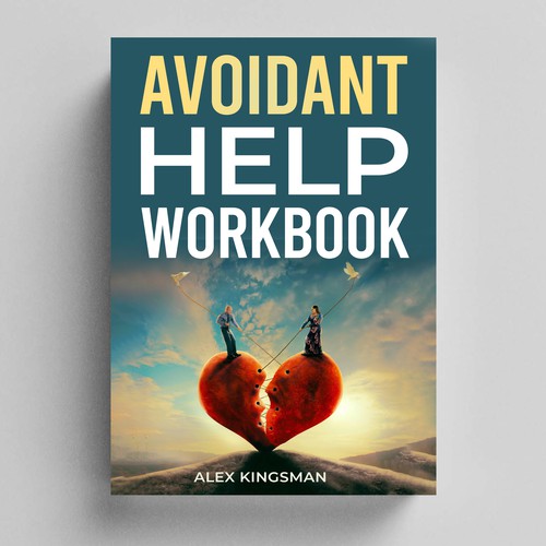 Workbook book cover on Avoidant Attachment Style Design by NoBoundaries
