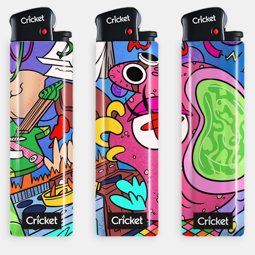 Design a Cricket Lighter Collection [MULTIPLE WINNERS] Design by BigLidowski