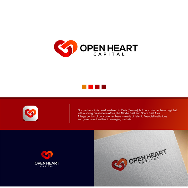 Design by rayenz23 titled "Open Heart Capital"