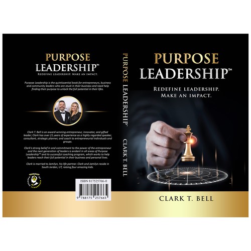 Purpose Leadership Book Cover Design by Sampu123