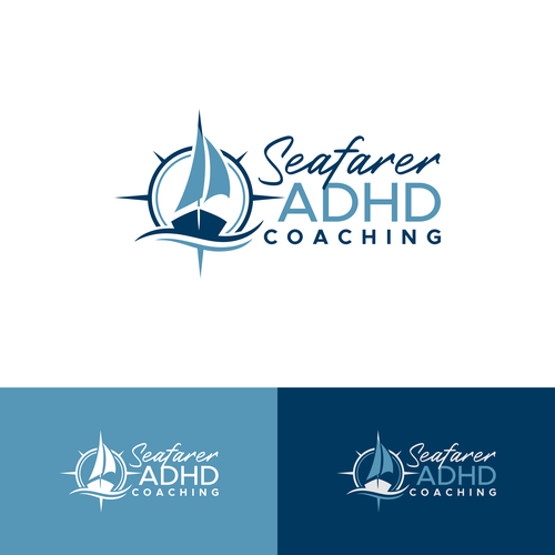 Abstract sailboat logo to evoke navigation and adventure Design by rzaltf
