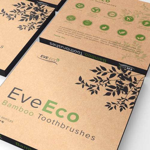 Designs | EveEco - Bamboo toothbrush Box Design | Product packaging contest