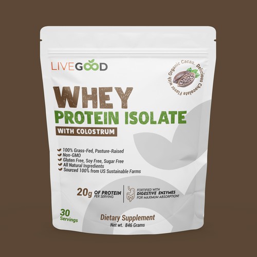NEW - ***GUARANTEED PRIZE*** Packing Design for Protein Powder Design by Inventive Designs