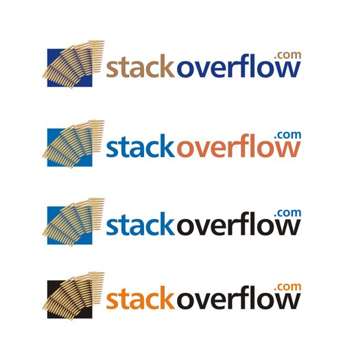 logo for stackoverflow.com デザイン by etechstudios